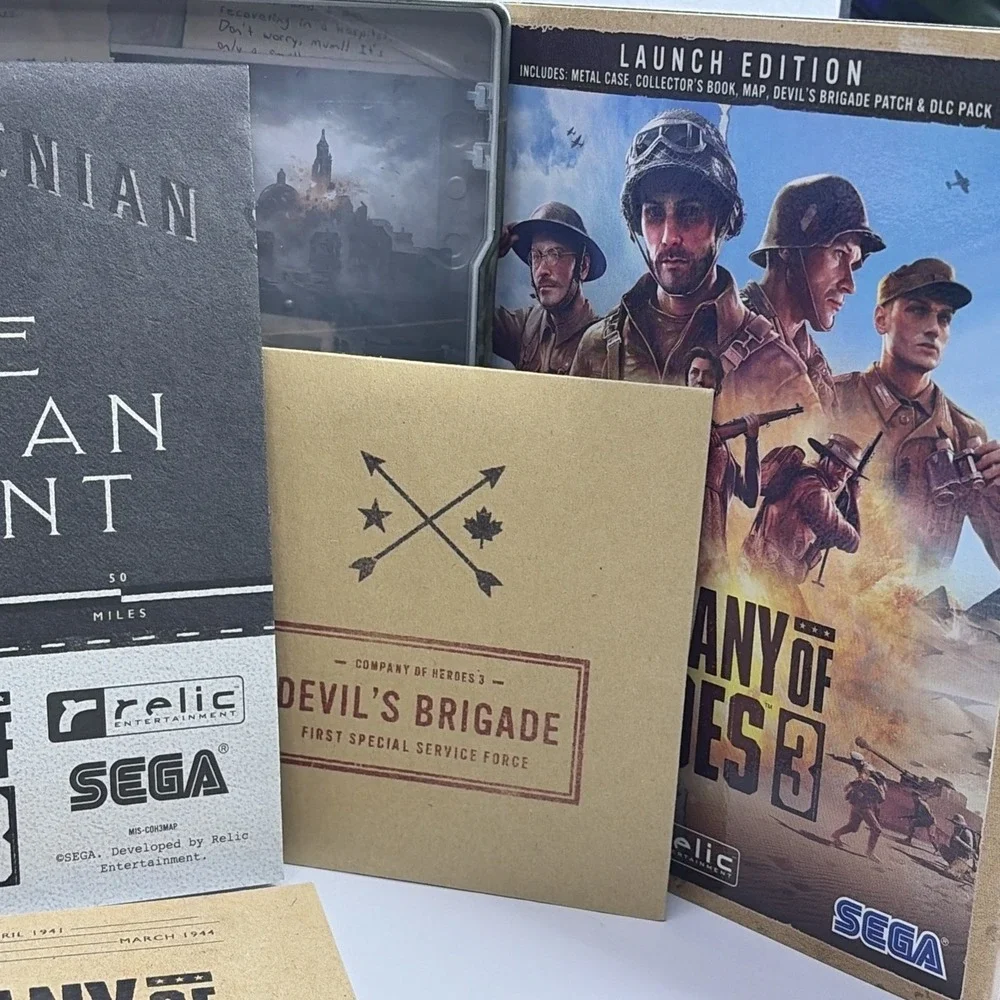 Sega Company of Heroes 3 Collector's Edition (Steam Download Version, No Disk)